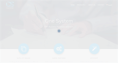 Desktop Screenshot of one-system.net